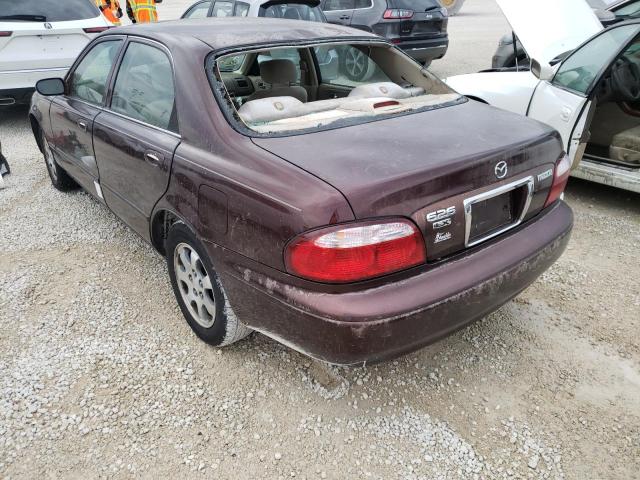 Photo 3 from auction – 2001 MAZDA 626 ES with VIN 1YVGF22CX15232233