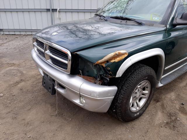Photo 9 from auction – 2002 DODGE DURANGO SL with VIN 1B8HS58NX2F118305