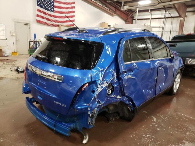 Photo 4 from auction – 2016 CHEVROLET TRAX LTZ with VIN KL7CJMSB3GB602578