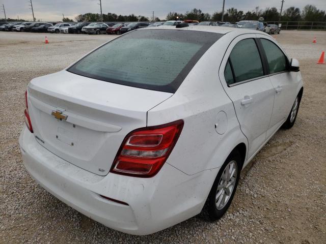 Photo 4 from auction – 2017 CHEVROLET SONIC LT with VIN 1G1JD5SH4H4102603