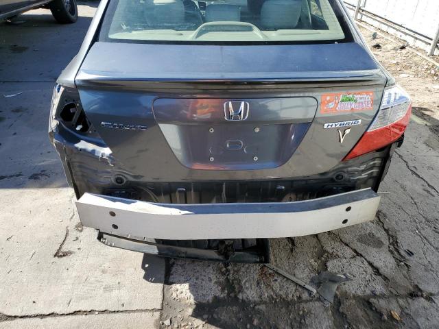 Photo 9 from auction – 2012 HONDA CIVIC HYBR with VIN JHMFB4F22CS007589
