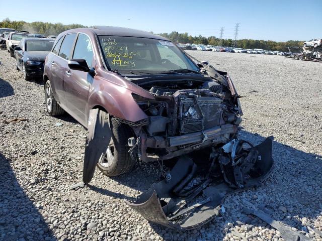 ACURA MDX TECHNO 2012 with VIN 2HNYD2H32CH500754 - Photo from auction