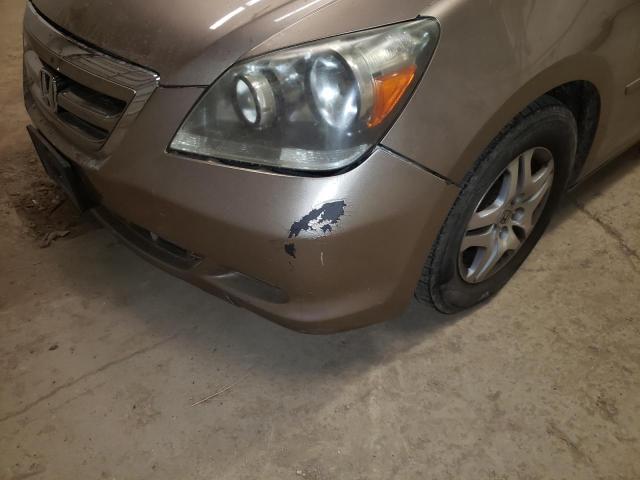 Photo 9 from auction – 2006 HONDA ODYSSEY EX with VIN 5FNRL38486B055099