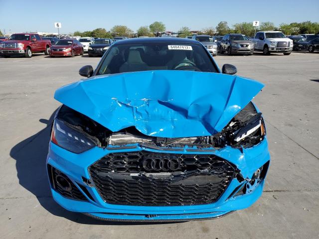 Photo 9 from auction – 2022 AUDI RS5 with VIN WUANWAF50NA901094