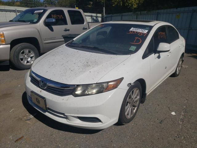 Photo 2 from auction – 2012 HONDA CIVIC EXL with VIN 2HGFB2F95CH322737