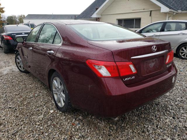 Photo 3 from auction – 2008 LEXUS ES 350 with VIN JTHBJ46G382164648