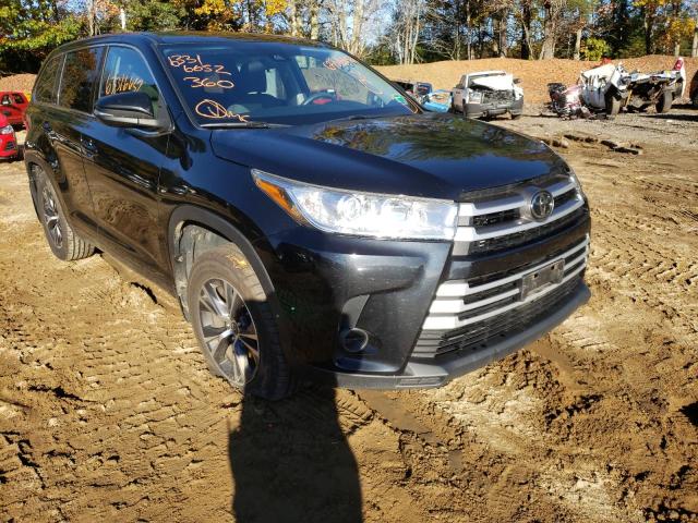 TOYOTA HIGHLANDER 2018 with VIN 5TDBZRFHXJS912083 - Photo from auction