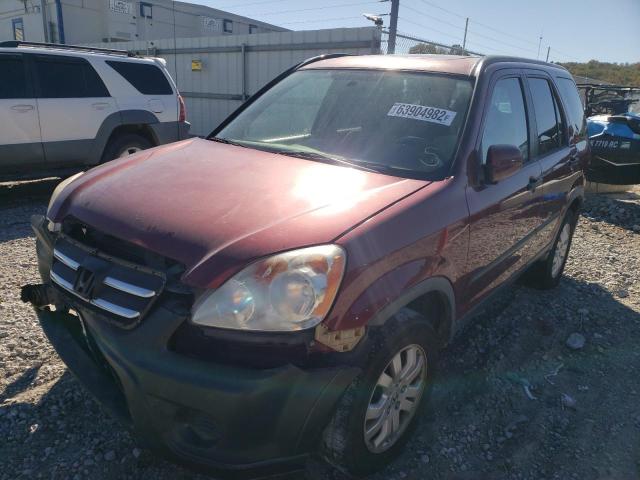Photo 2 from auction – 2006 HONDA CR-V EX with VIN JHLRD78886C025107