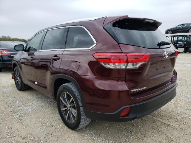 Photo 3 from auction – 2018 TOYOTA HIGHLANDER with VIN 5TDKZRFH9JS266521