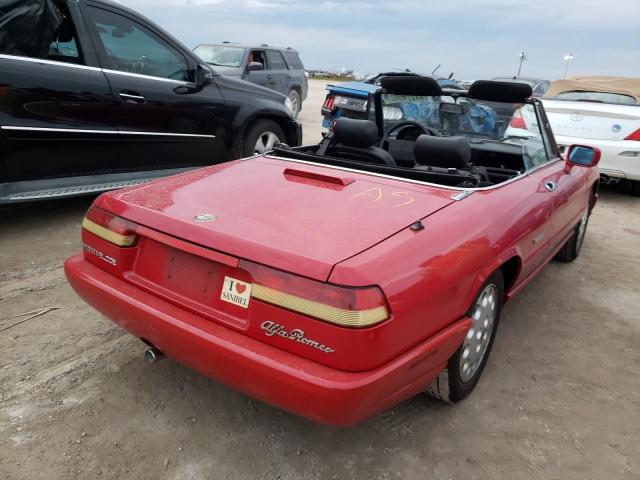 Photo 4 from auction – 1992 ALFA ROMEO SPIDER VEL with VIN ZARBB32N7N7002491