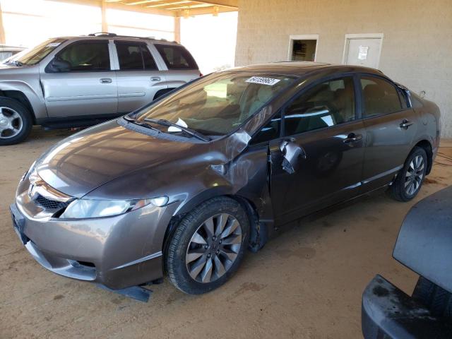 Photo 2 from auction – 2009 HONDA CIVIC EX with VIN 19XFA16839E020340