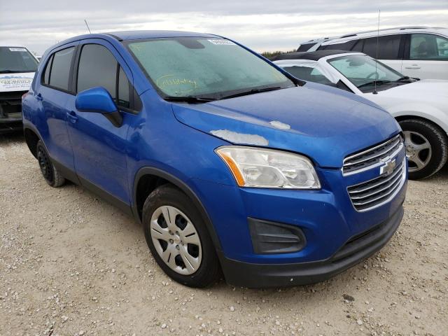 CHEVROLET TRAX LS 2015 with VIN KL7CJKSBXFB069907 - Photo from auction