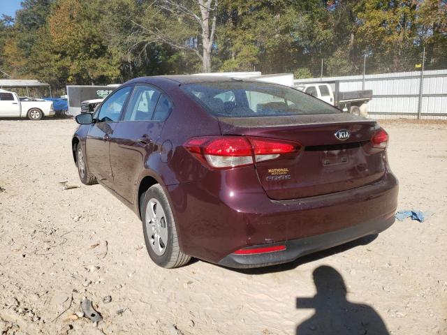 Photo 3 from auction – 2017 KIA FORTE LX with VIN 3KPFK4A78HE046945