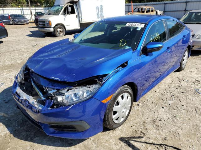 Photo 2 from auction – 2016 HONDA CIVIC LX with VIN 19XFC2F50GE008309