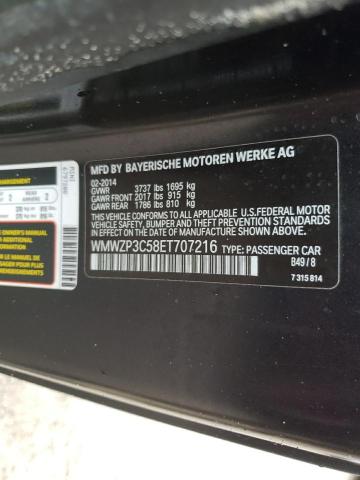 Photo 10 from auction – 2014 MINI COOPER S with VIN WMWZP3C58ET707216