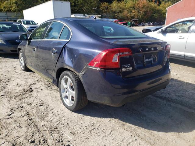 Photo 3 from auction – 2012 VOLVO S60 with VIN YV1622FS2C2029432