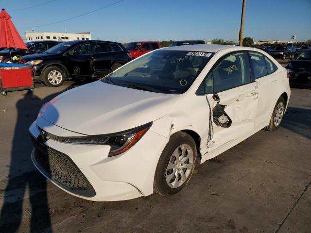 Photo 2 from auction – 2022 TOYOTA COROLLA LE with VIN JTDEPMAE1N3027989