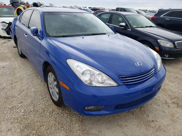 LEXUS ES 330 2004 with VIN JTHBA30G045024407 - Photo from auction