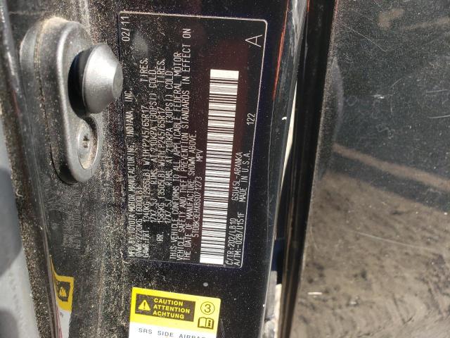 Photo 10 from auction – 2011 TOYOTA HIGHLANDER with VIN 5TDBK3EHXBS071273