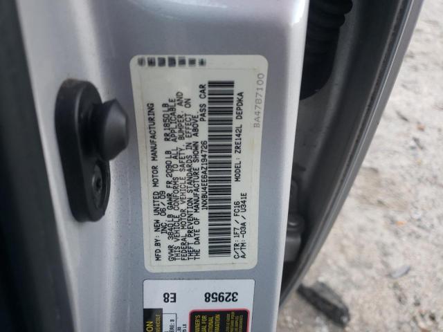 Photo 10 from auction – 2010 TOYOTA COROLLA BA with VIN 1NXBU4EE6AZ194726