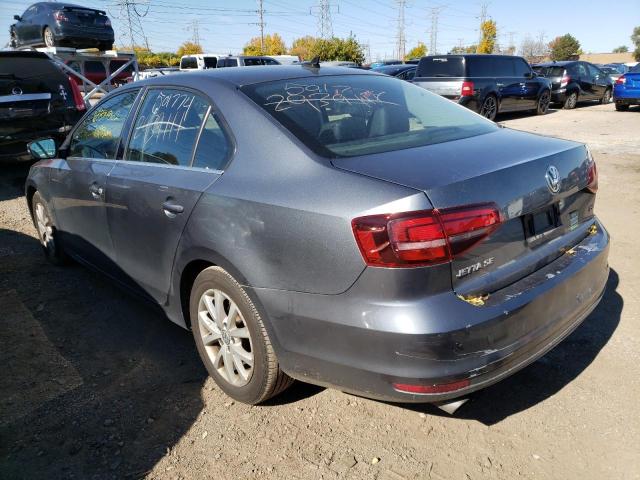 Photo 3 from auction – 2017 VOLKSWAGEN JETTA SE with VIN 3VWDB7AJ0HM259136
