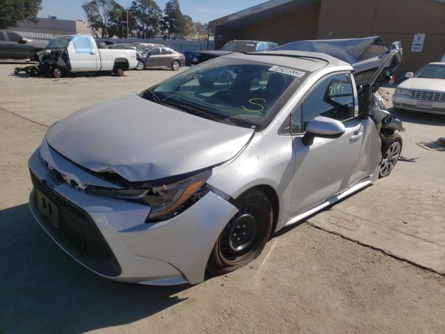 Photo 2 from auction – 2022 TOYOTA COROLLA LE with VIN 5YFEPMAE5NP327378
