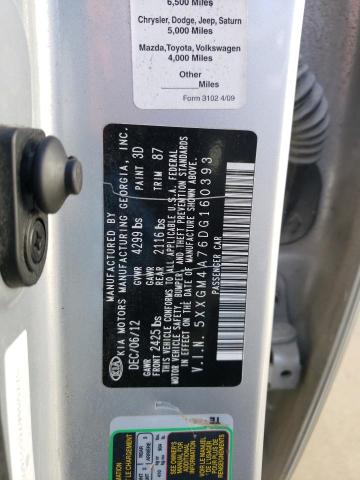 Photo 10 from auction – 2013 KIA OPTIMA LX with VIN 5XXGM4A76DG160393