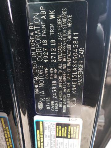 Photo 10 from auction – 2019 KIA STINGER with VIN KNAE15LA3K6045841