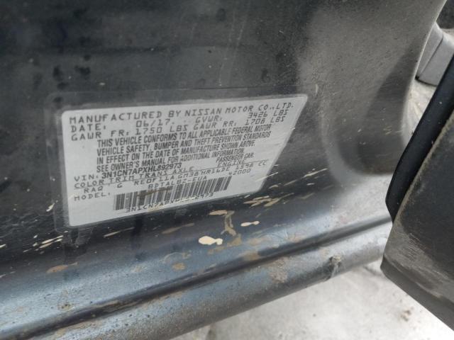 Photo 10 from auction – 2017 NISSAN VERSA S with VIN 3N1CN7APXHL892973
