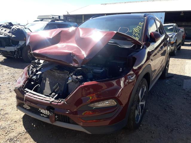 Photo 2 from auction – 2017 HYUNDAI TUCSON LIM with VIN KM8J33A28HU556554