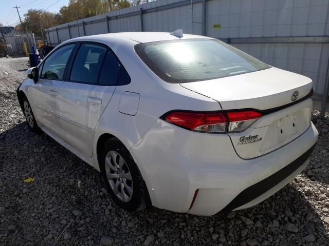 Photo 3 from auction – 2021 TOYOTA COROLLA LE with VIN 5YFEPMAE6MP227143