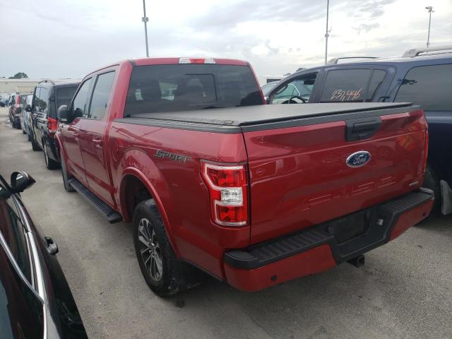 Photo 3 from auction – 2020 FORD F150 SUPER with VIN 1FTEW1C40LFC17882