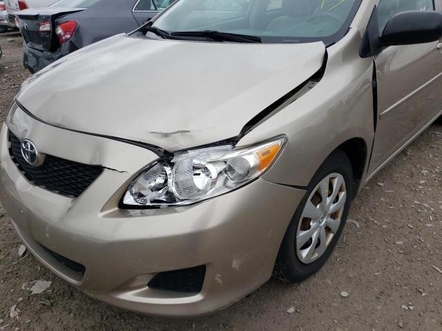 Photo 9 from auction – 2009 TOYOTA COROLLA BA with VIN 2T1BU40E19C178549