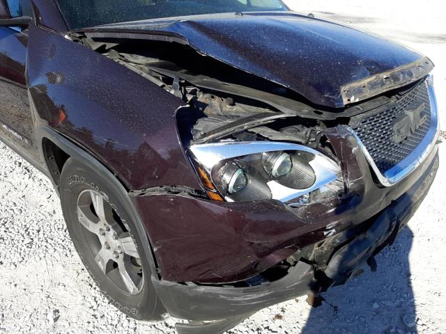 Photo 9 from auction – 2008 GMC ACADIA SLT with VIN 1GKEV23728J219113