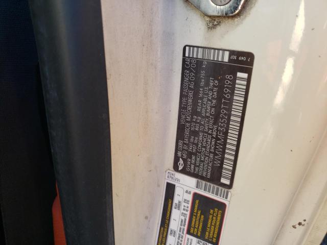 Photo 10 from auction – 2009 MINI COOPER with VIN WMWMF33529TT69198