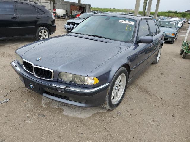Photo 2 from auction – 2001 BMW 740 IL with VIN WBAGH83431DP30206