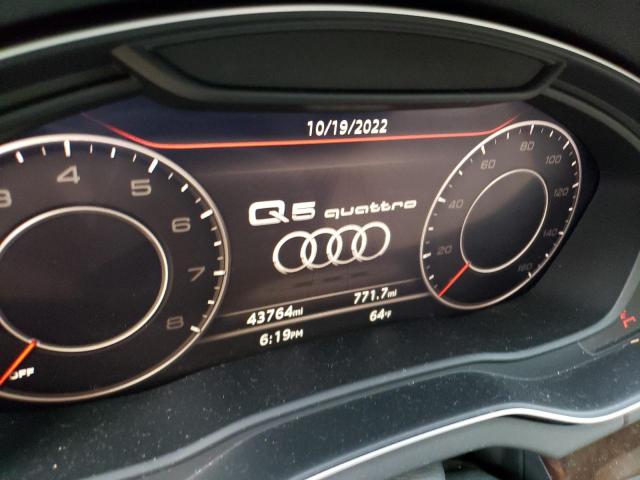 Photo 8 from auction – 2018 AUDI Q5 PREMIUM with VIN WA1BNAFY4J2201039