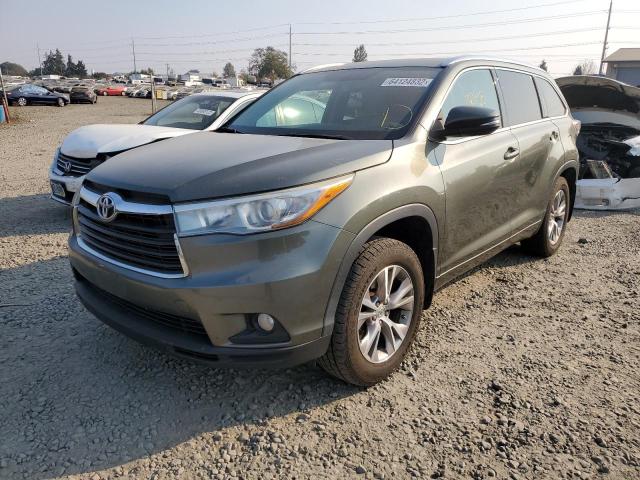 Photo 2 from auction – 2015 TOYOTA HIGHLANDER with VIN 5TDJKRFH5FS146254