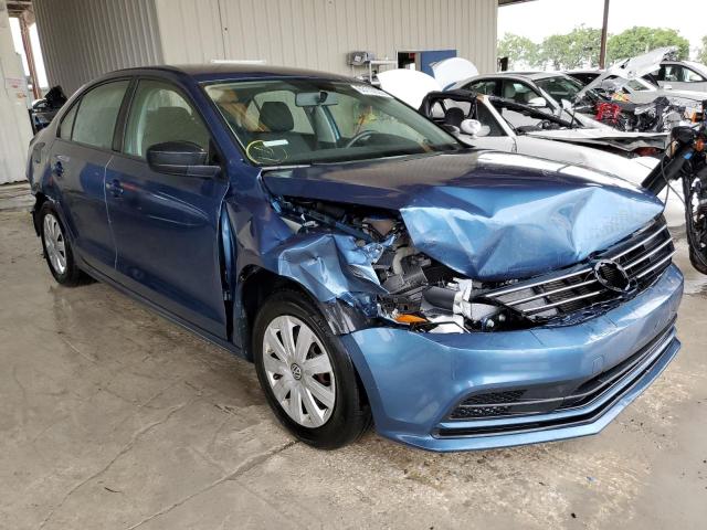 VOLKSWAGEN JETTA BASE 2015 with VIN 3VW2K7AJ9FM312162 - Photo from auction