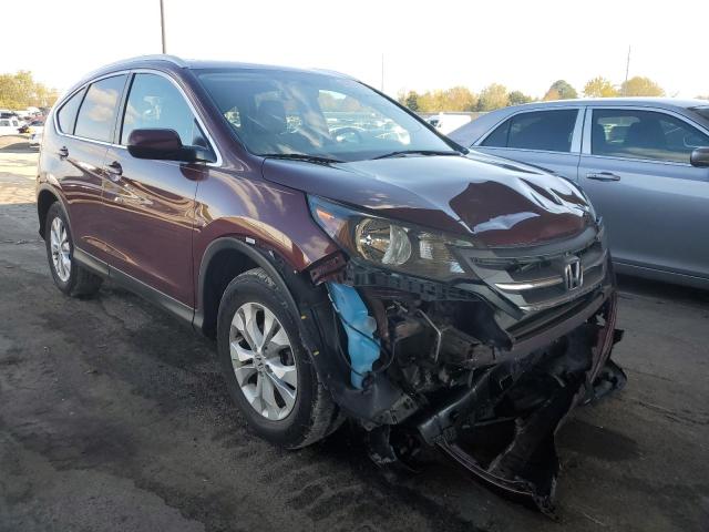 Photo 1 from auction – 2014 HONDA CR-V EXL with VIN 5J6RM4H70EL081084