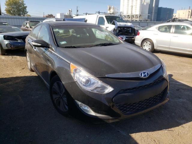 HYUNDAI SONATA HYB 2015 with VIN KMHEC4A41FA121186 - Photo from auction