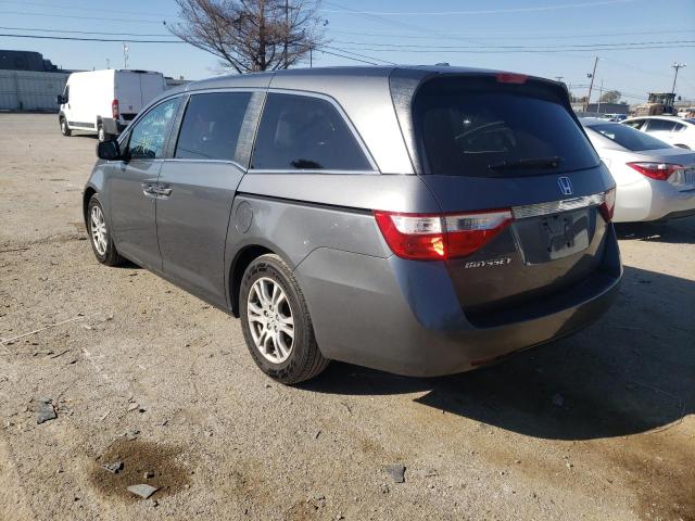 Photo 3 from auction – 2013 HONDA ODYSSEY EX with VIN 5FNRL5H61DB057559