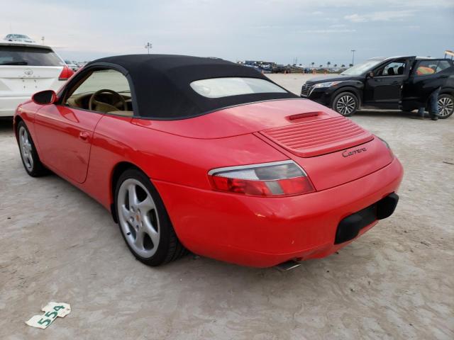 Photo 3 from auction – 2000 PORSCHE 911 CARRER with VIN WP0CA2992YS651296