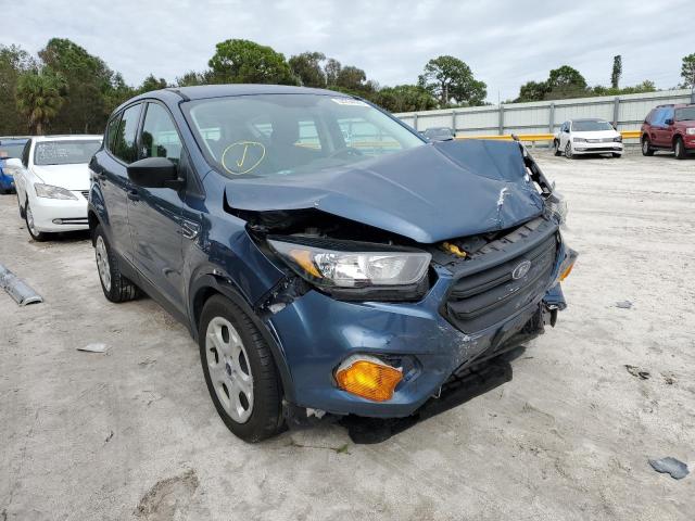 FORD ESCAPE S 2018 with VIN 1FMCU0F75JUA93299 - Photo from auction