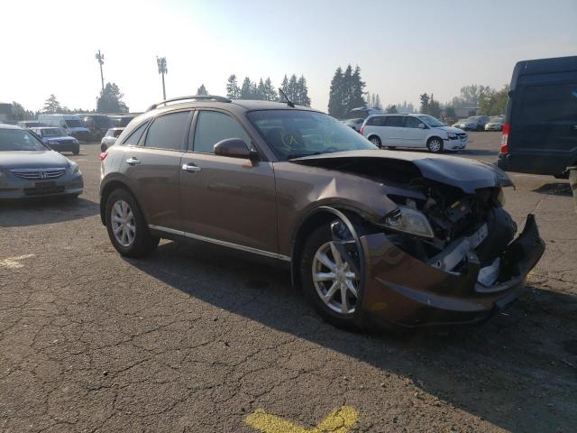 INFINITI FX35 2006 with VIN JNRAS08W06X210170 - Photo from auction