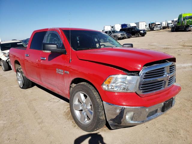 RAM 1500 SLT 2018 with VIN 1C6RR6LT7JS333718 - Photo from auction