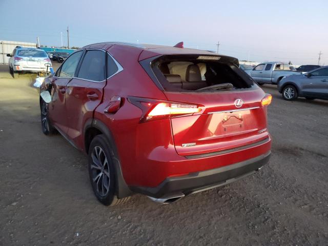 Photo 3 from auction – 2016 LEXUS NX 200T BA with VIN JTJBARBZ7G2061590