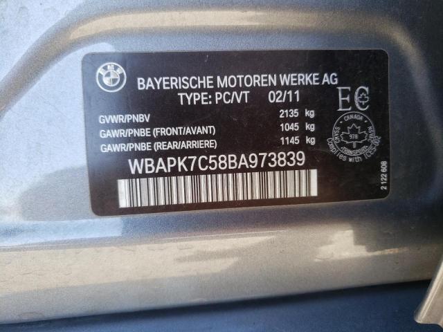 Фото 10 с аукциона – 2011 BMW 328 XI с VIN WBAPK7C58BA973839