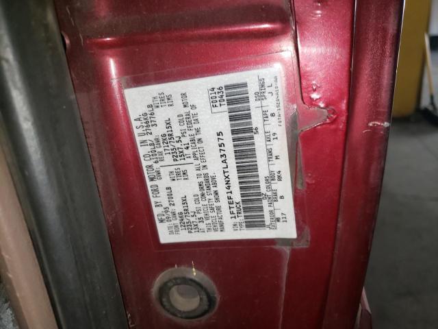 Photo 10 from auction – 1996 FORD F150 with VIN 1FTEF14NXTLA37575