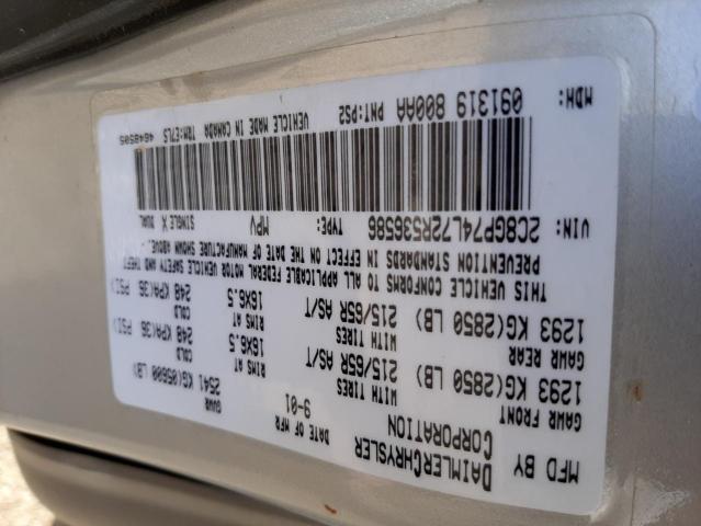 Photo 10 from auction – 2002 CHRYSLER TOWN & COU with VIN 2C8GP74L72R536586